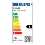 Redpoint ΛΑΜΠΑ ΚΟΙΝΗ LED A80 18W ΛΕΙΟ Ε27 WARM 2.0 (κατασκευή Κίνα)