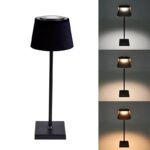 Redpoint ΜΑΥΡΟ ΜΕ ΜΑΥΡΟ ΚΑΠΕΛΟ ΠΟΡΤΑΤΙΦ ΕΠΙΤΡΑΠΕΖΙΟ ΕΠΑΝΑΦΟΡΤΙΖΟΜΕΝΟ 3.600mAh 4W RGB+3CCT  DIMMABLE (Κίνα) - Image 3