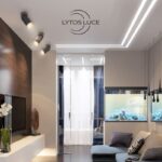 Redpoint "DONNA" ΛΕΥΚΟ SPOT ΟΡΟΦΗΣ ΑΝΑΔΙΠΛΟΥΜΕΝΟ+ΕΞΤΡΑ ΧΡΥΣΟ ΔΑΧΤΥΛΙΔΙ 1xGU10 ΑΛΟΥΜΙΝΙΟ (Made In P.R.C) - Image 3