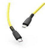 XO NB-Q246A PD Type-c σε Lightning 27W Καλώδιο Δεδομένων 1M Κίτρινο