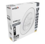 Avide Whitney Φωτιστικό-Ανεμιστήρας 2x24W+15W κινητήρας, IR τηλεχειριστήριο - Image 2