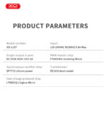 XO L157(EU) QC3.0 18W Φορτιστής με Καλώδιο Micro Ροζ - Image 3