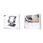 XO C153 Μεταλλική περιστρεφόμενη βάση για λάπτοπ μεγάλου μεγέθους - Image 4