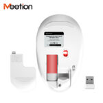 Meetion MT-R600 2.4G Ασύρματο Ποντίκι / Ασημί - Image 6