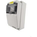 Geyer Πίνακας επίτοιxος με πόρτα αυτόματης επανοφοράς 2x12M IP65 - Image 2