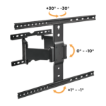 Brateck Βάση TV Επιτοίχια LPA72-464 37" - 90" Ultra Slim - Image 5