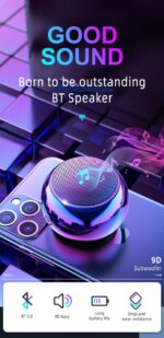 ATC-05B Mini Φορητό Ηχείο Μαύρο - Image 18