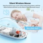 Meetion MT-BTM005 Ασύρματο Ποντίκι Λευκό - Image 5