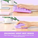 Meetion DirectorA Εργονομικό Combo / Μωβ - Image 6