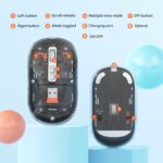 Meetion MT-BTM005 Ασύρματο Ποντίκι Μαύρο - Image 2