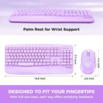 Meetion DirectorA Εργονομικό Combo / Μωβ - Image 4