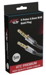 Cable ATC HQ 3.5mm Male / Male 5m - Image 5