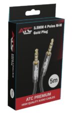 ATC HQ 3.5mm 4 Pin M/M Cable 5m - Image 2