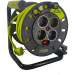 Geyer Μπαλαντέζα 25 μέτρων HO5VV-F 3G1,5mm γκρι / πράσινο