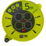 Geyer Μπαλαντέζα 5  μέτρων HO5VV-F 3G1,5mm γκρι / πράσινο - Image 2