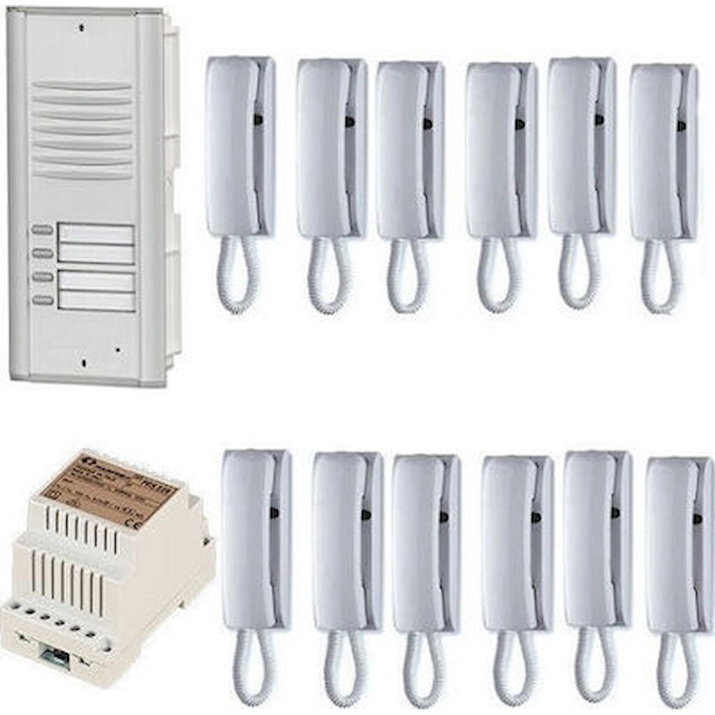 KIT12V_4 Geyer Κιτ θυροτηλεφωνου 12 διαμερ. - Image 1