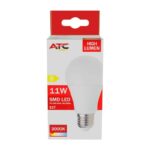ATC SMD LED High Lumen Λαμπτήρας A60 230V 11W/1520LM E27 3000K - Image 2