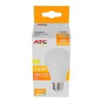 ATC SMD LED High Lumen Λαμπτήρας A60 230V 11W/1520LM E27 4000K - Image 3
