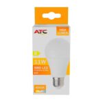 ATC SMD LED High Lumen Λαμπτήρας A60 230V 11W/1520LM E27 4000K - Image 2