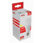 ATC SMD LED High Lumen Λαμπτήρας A60 230V 15W/2100LM E27 3000K - Image 2