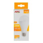 ATC SMD LED Λαμπτήρας A65 230V 18W/1850LM E27 4000K - Image 2