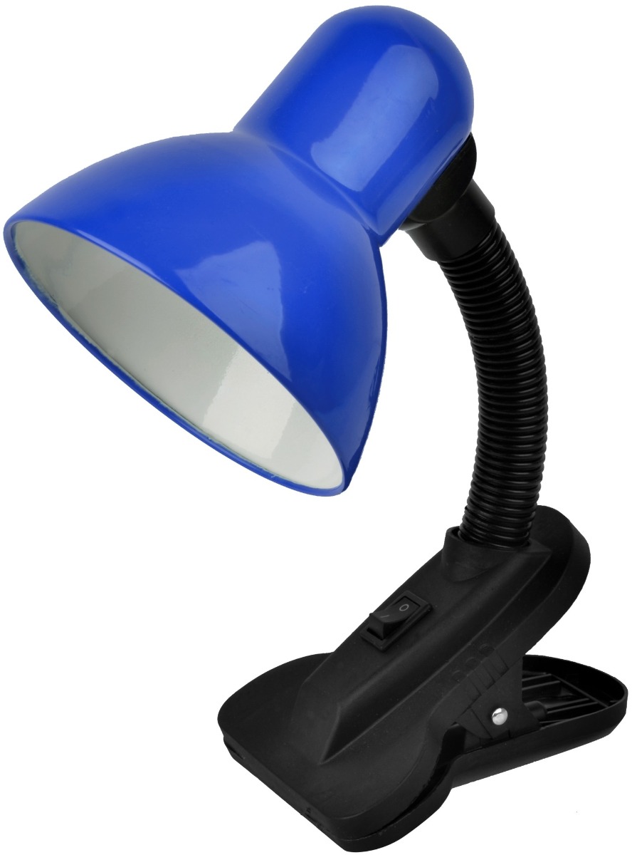 abdl-clip-bl-60w_avide-basic-asztali-lampa-csiptetheto-kek-max-60w_1-0x0 Avide Basic Φωτιστικό Γραφείου Κλιπ Μπλε Max 60W - Image 1
