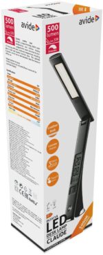 Avide LED Φωτιστικό Γραφείου Business Leather Claude Calendar Black 5W - Image 2