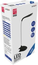 Avide LED Φωτιστικό Γραφείου με Μανταλάκι Μαύρο 1.5W - Image 2