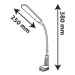 Avide Φωτιστικό Γραφείου LED με Βάση και Μανταλάκι Στήριξης 6W CCT - Image 8