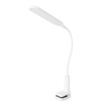 Avide Φωτιστικό Γραφείου LED με Βάση και Μανταλάκι Στήριξης 6W CCT