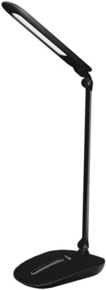 Avide LED Φωτιστικό Γραφείου με Ντίμερ Αφής Μαύρο 10W - Image 3