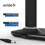 Avide LED Φωτιστικό Γραφείου Δερμάτινο με Ημερολόγιο Μαύρο 6W - Image 7