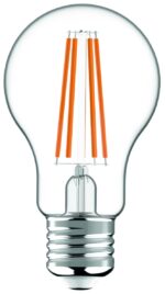 Avide LED Filament Κοινή 6.6W E27 A60 Λευκό 4000K Super Υψηλής Φωτεινότητας - Image 2