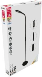 Avide LED Φωτιστικό Δαπέδου Remo 9W CCT Μαύρο - Image 2
