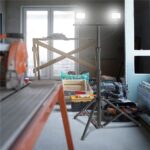 Avide LED Flood Light Slim Αισθητήρας PIR, SMD 2x30W CW 6400K 2 Κεφαλές με Τρίποδο - Image 4