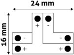 Avide LED Ταινία 12V 2835 T Σύνδεσης - Image 2