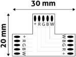 Avide LED Ταινία 12V RGB+W T Σύνδεσης - Image 2