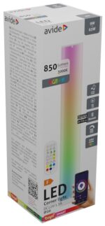 Avide LED Φωτιστικό Δαπέδου Digital RGB + 3000K BT με Αισθητήρα Μουσικής - Image 2