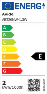 Avide LED T26 1.3W Λευκό 4000K - Image 4