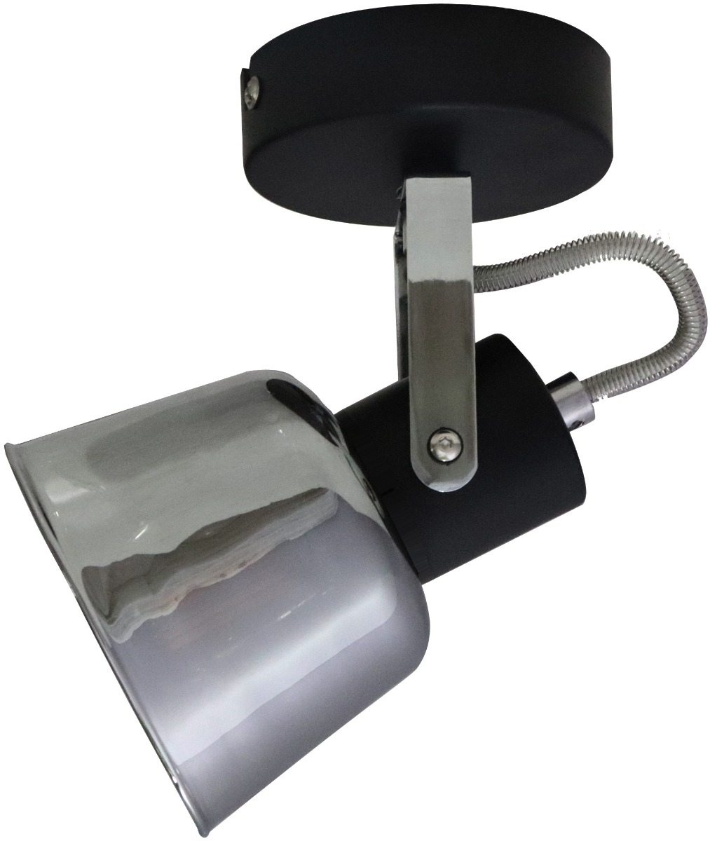 abwl-ma1b_avide-fali-lampa-maya-1xe14-foglalattal-fekete Avide Φωτιστικό Τοίχου Maya 1xE14 Socket Μαύρο - Image 1