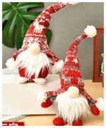 Artezan Χριστουγεννιάτικος Νάνος 24εκ Άσπρος με Κόκκινο - Image 2