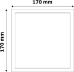 Avide LED Φωτιστικό Οροφής Χωνευτό Τετράγωνο Πλαστικό 18W Θερμό 3000K - Image 3