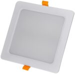Avide LED Φωτιστικό Οροφής Χωνευτό Τετράγωνο Πλαστικό 18W Θερμό 3000K - Image 2