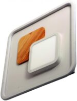 Avide Μοντέρνα Πλαφονιέρα Oyster Οροφής Koa 90W με Τηλεχειριστήριο RF