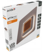 Avide Μοντέρνα Πλαφονιέρα Oyster  Zen 75W με RF χειριστήριο - Image 2
