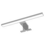 Avide LED Τετράγωνο Φωτιστικό Καθρέφτη Chrome Plastic 300mm NW 4000K 5W IP44 - Image 2