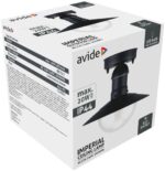 Avide Εξωτερικό Φωτιστικό Οροφής Imperial 1xE27 IP44 Μαύρο - Image 3