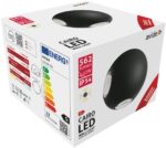 Avide Εξωτερικό Φωτιστικό Τοίχου Cairo 4 Way LED 12W Θερμό 3000K IP54 - Image 2