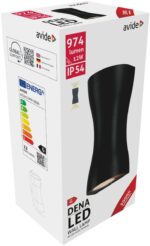 Avide Εξωτερικό Φωτιστικό Τοίχου Dena LED 12W Θερμό 3000K IP54 - Image 3