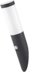 Avide Επιτοίχιο Φωτιστικό Εξωτερικού Χώρου Boca 1xE27 PIR IP44 Antracit